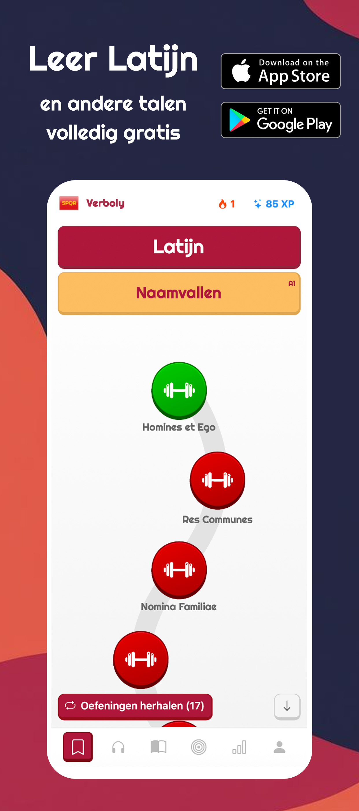 Verboly - Leer gratis Latijn